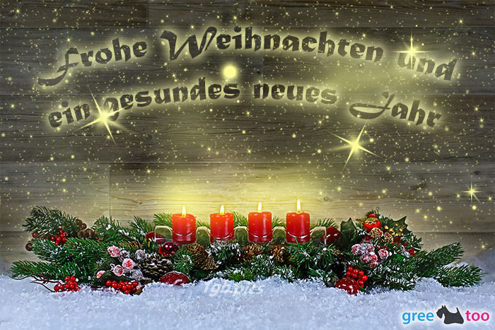 Frohe Weihnachten und ein gesundes neues Jahr von 1gbpics.com