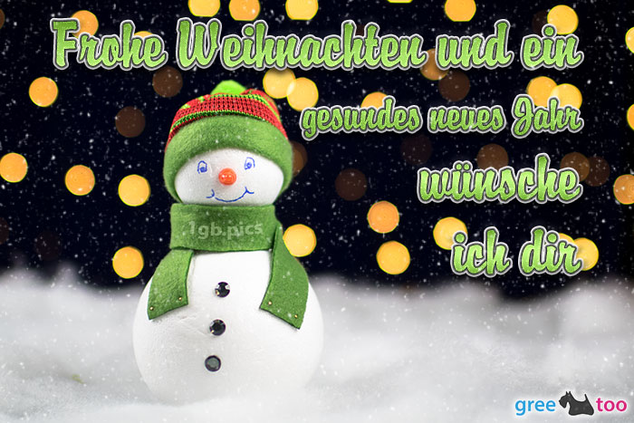 Frohe Weihnachten Gesundes Neues Jahr