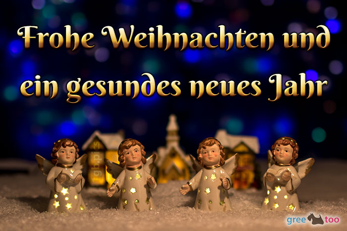 Frohe Weihnachten Gesundes Neues Jahr