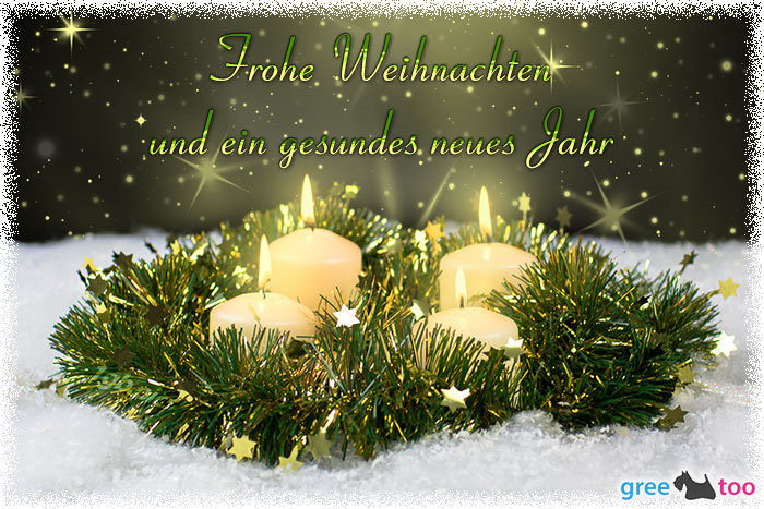 Frohe Weihnachten Gesundes Neues Jahr