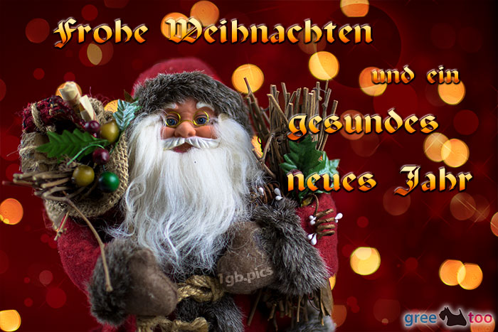 Frohe Weihnachten und ein gesundes neues Jahr von 1gbpics.com