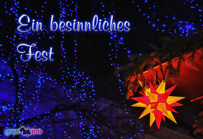 Stern Lichter Besinnliches Fest