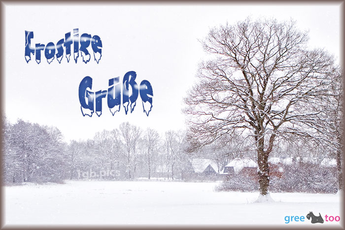 Frostige Gruesse Bild - 1gb.pics