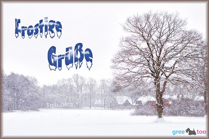 Frostige Grüße von 1gbpics.com