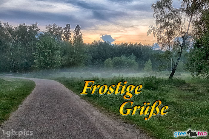 Nebel Frostige Gruesse Bild - 1gb.pics