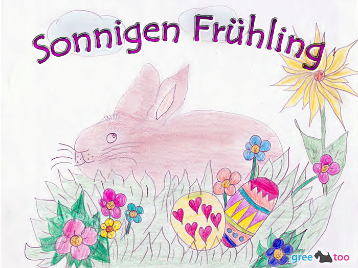 Sonnigen Fruehling