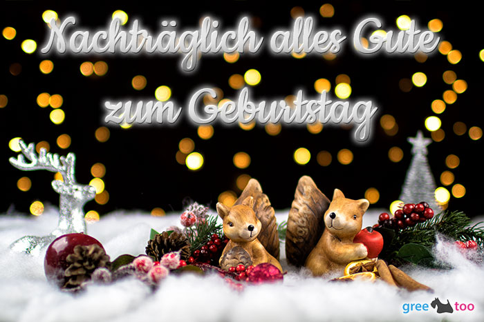 Nachträglich zu deinem geburtstag