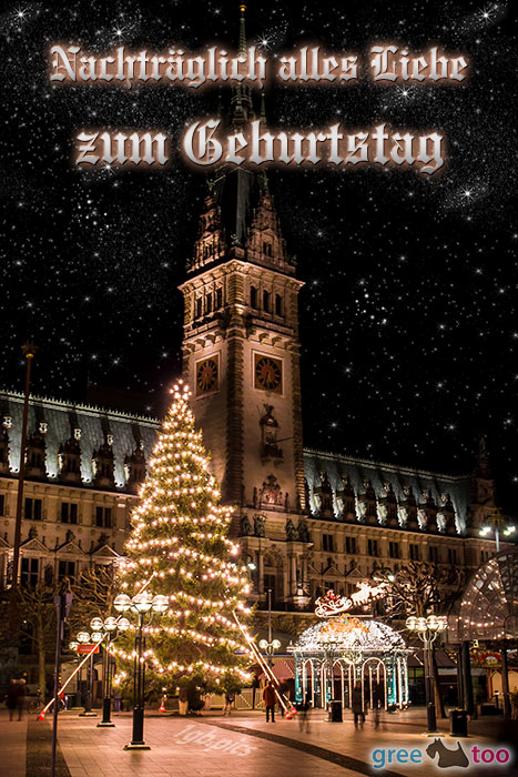 Weihnachtsrathaus Nachtraeglich Alles Liebe Geburtstag