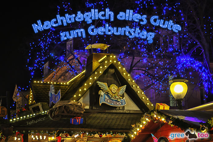 Nachträgliche / Verspätete Geburtstagsgrüße Bilder, Gästebuchbilder, GB