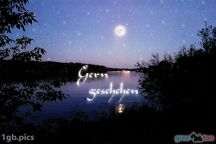 Mond Fluss Gern Geschehen