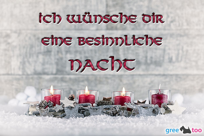 Adventskerzen 3 Besinnliche Nacht