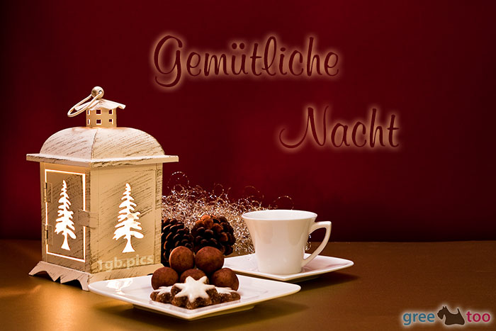 Weihnachtskaffee Gemuetliche Nacht Bild - 1gb.pics