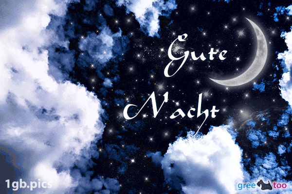 Nacht Wolken Gute Nacht Bild - 1gb.pics