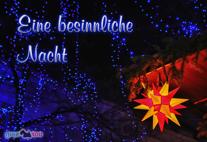 Stern Lichter Besinnliche Nacht