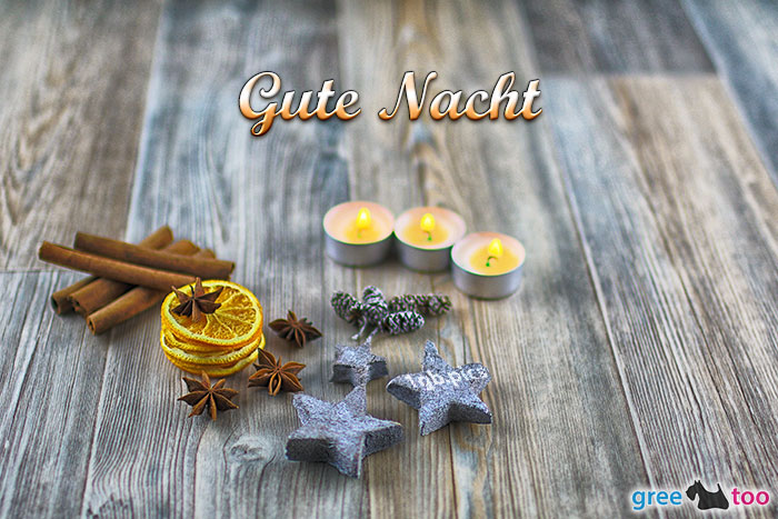 Advents Teelicht 3 Gute Nacht