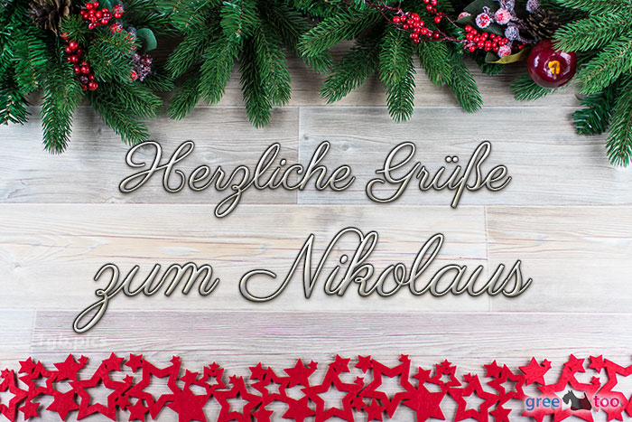 Herzliche Gruesse Nikolaus