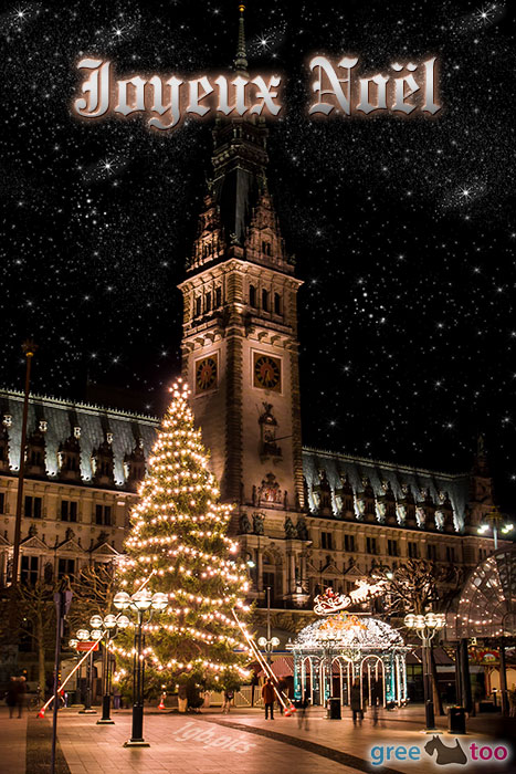 Weihnachtsrathaus Joyeux Noel