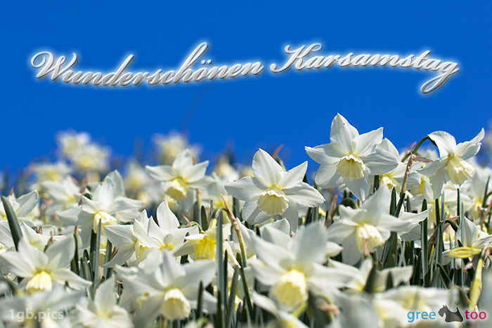 Wunderschoenen Karsamstag