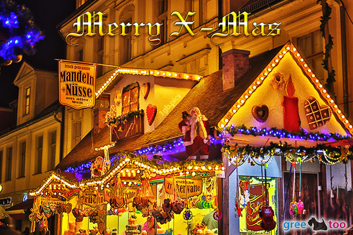 Weihnachtsmarkt Merry X Mas