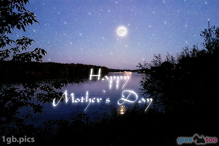 Mond Fluss Happy Mothers Day