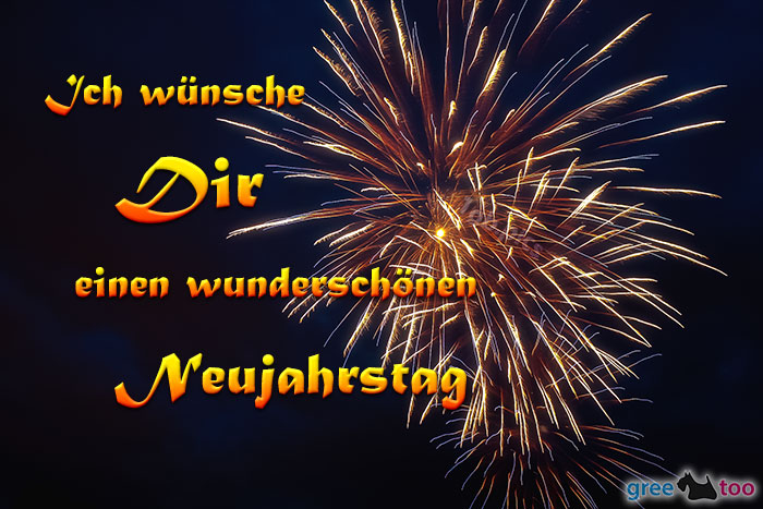 Wunderschoenen Neujahrstag