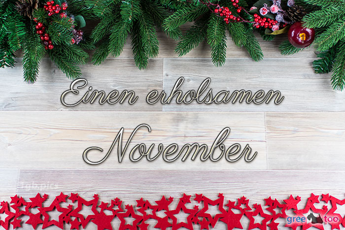 Erholsamen November