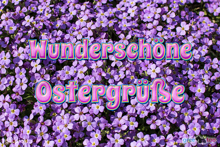 Wunderschoene Ostergruesse