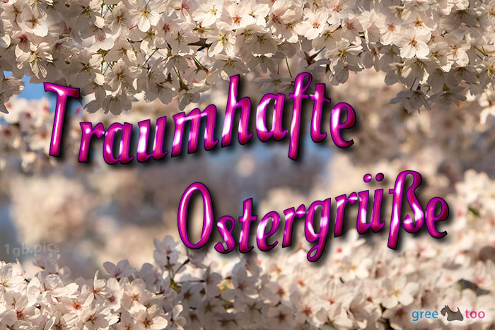 Traumhafte Ostergruesse