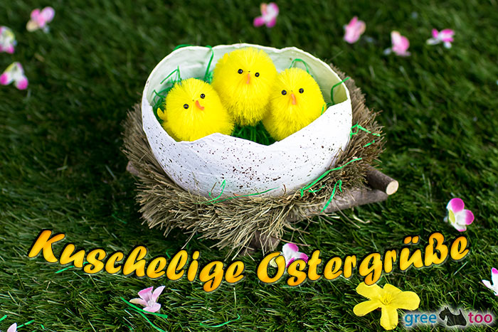 Kuschelige Ostergruesse