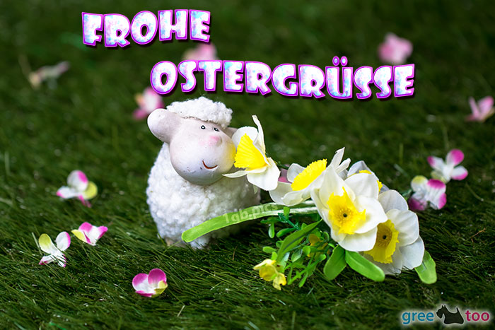 Frohe Ostergruesse Bild - 1gb.pics