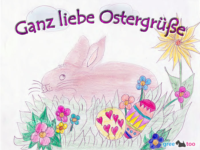 Ganz Liebe Ostergruesse