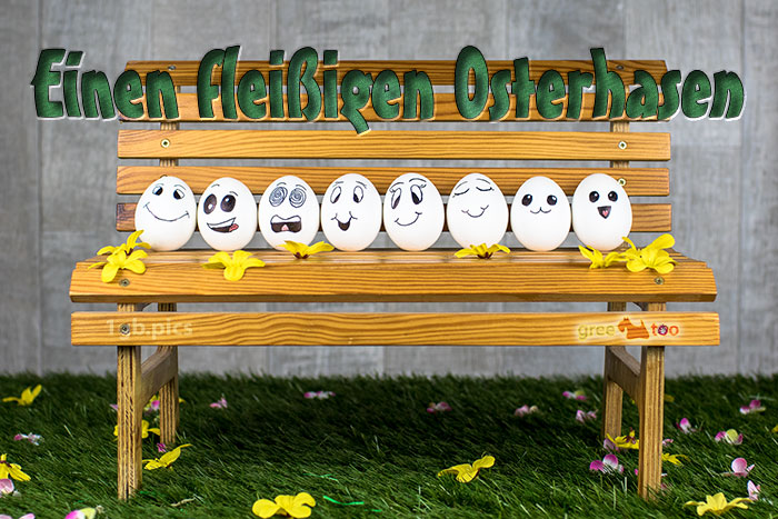 Fleissigen Osterhasen