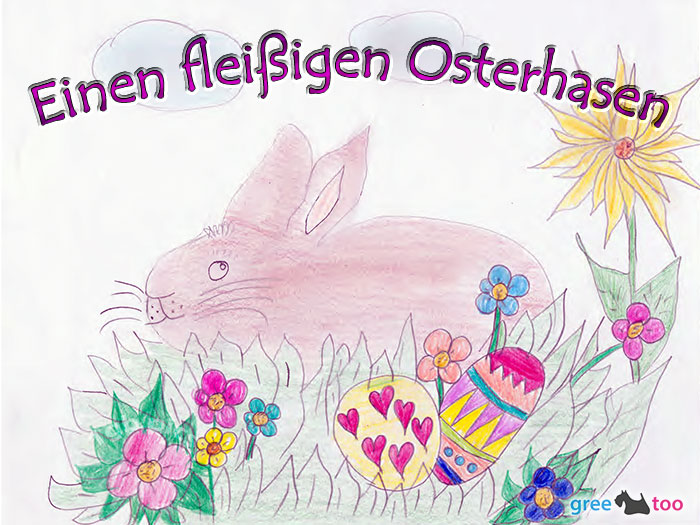 Fleissigen Osterhasen