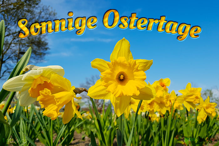 Sonnige Ostertage