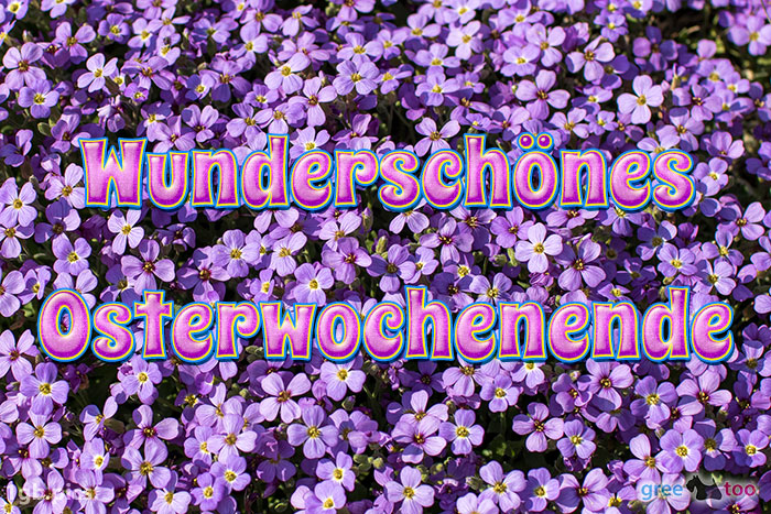 Wunderschoenes Osterwochenende