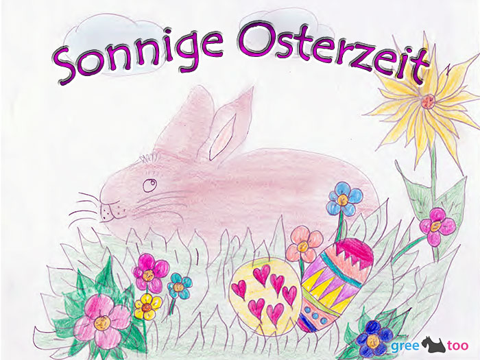 Sonnige Osterzeit