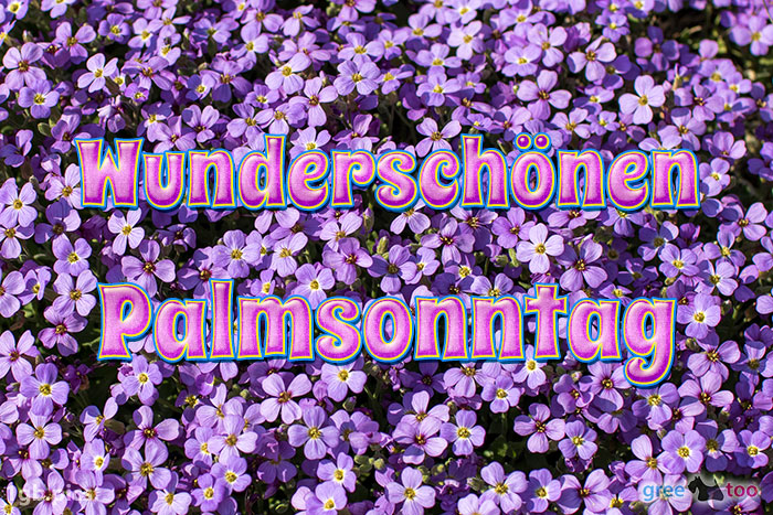 Wunderschoenen Palmsonntag