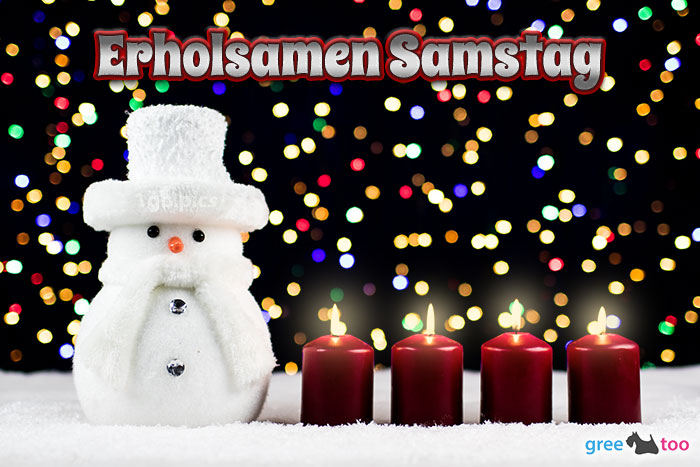 Erholsamen Samstag
