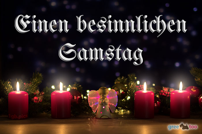 Besinnlichen Samstag