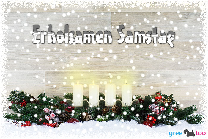 Erholsamen Samstag