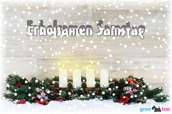Erholsamen Samstag