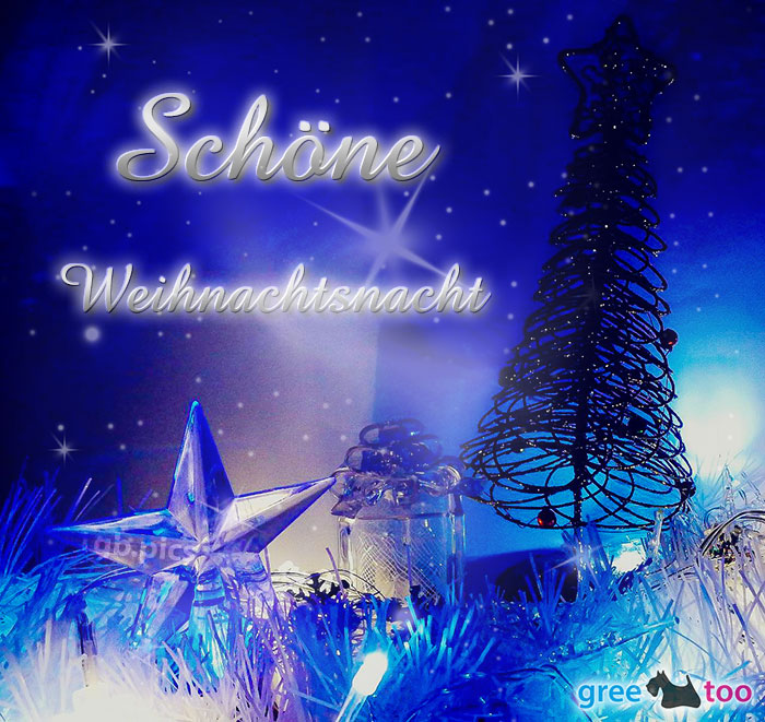 Schöne Weihnachtsnacht von 1gbpics.com