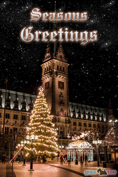 Weihnachtsrathaus Seasons Greetings