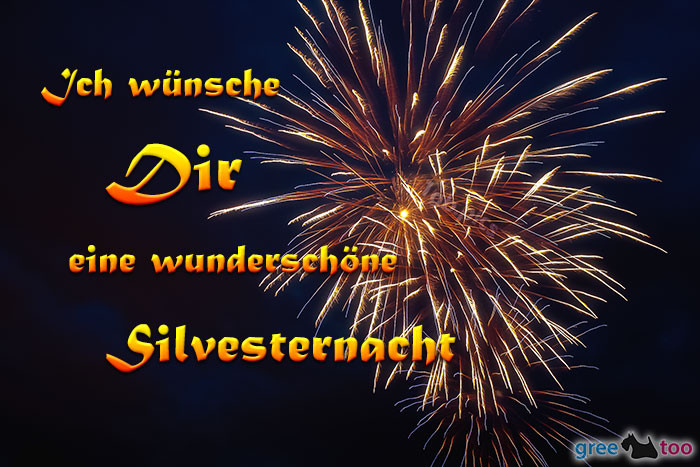 Wunderschoene Silvesternacht