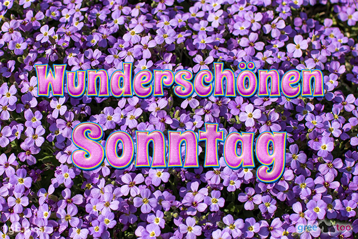 Wunderschoenen Sonntag