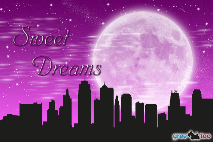 Mond Stadt Sweet Dreams