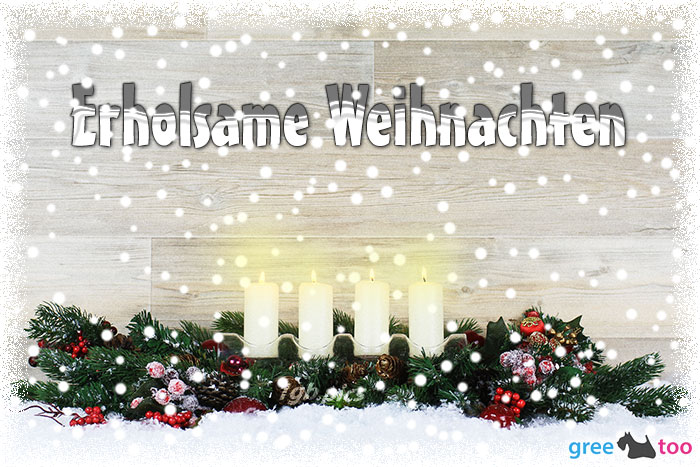 Erholsame Weihnachten