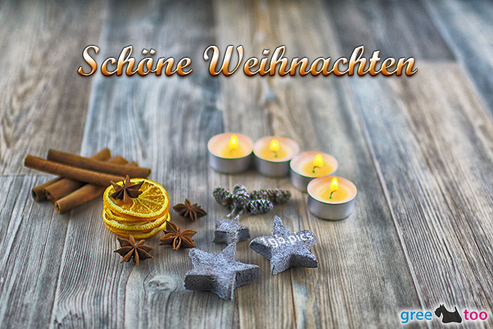 Advents Teelicht 4 Schoene Weihnachten