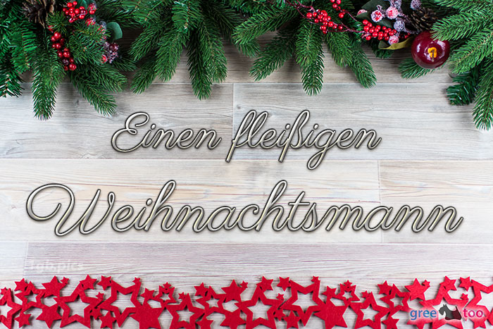 Fleissigen Weihnachtsmann