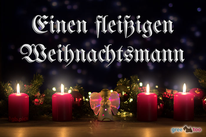 Fleissigen Weihnachtsmann